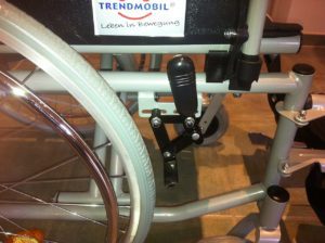 Trendmobil Rollstuhl TMB Faltrollstuhl Seitenansicht