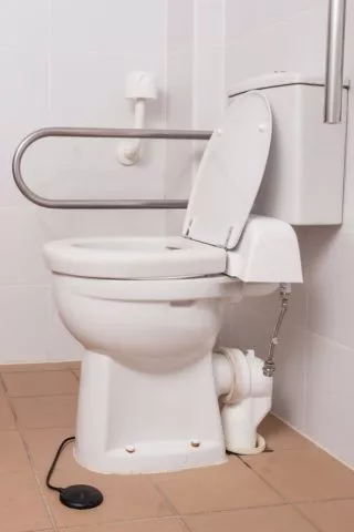 Toilettensitzerhöhung für Senioren und Behinderte Menschen