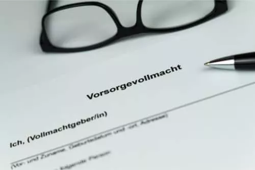 Vorsorgevollmacht für Senioren